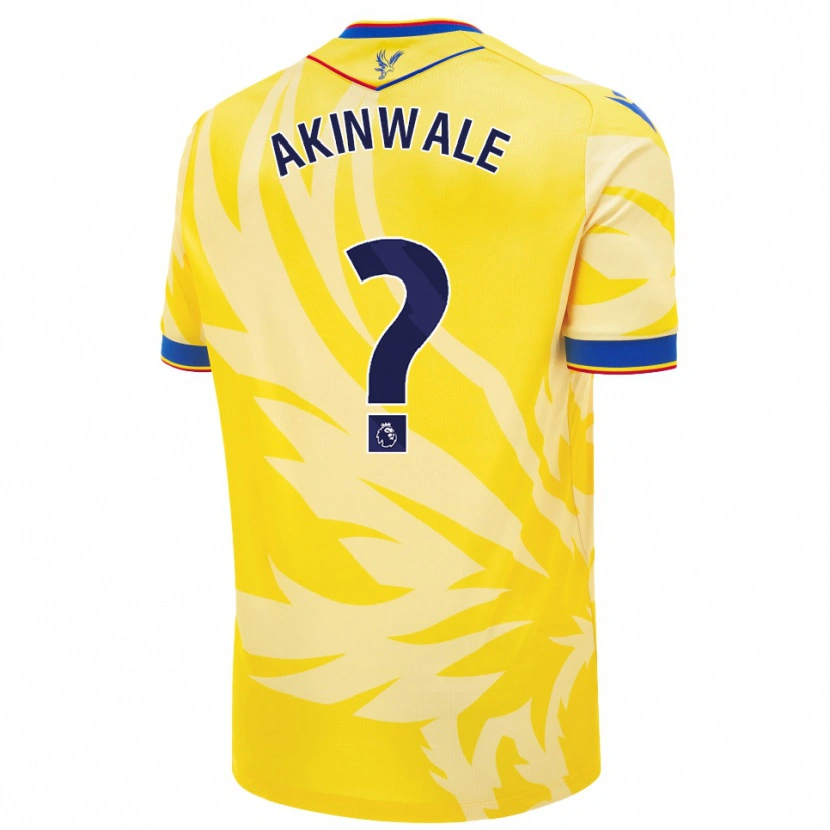 Danxen Kid Victor Akinwale #0 Yellow Away Jersey 2024/25 T-Shirt