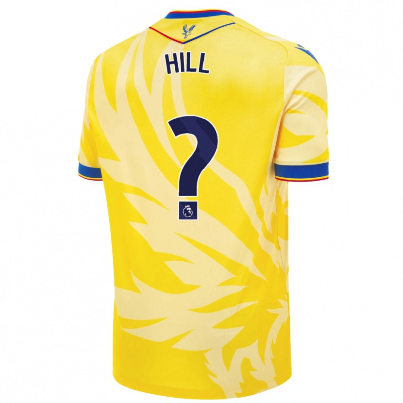 Danxen Kid Marcus Hill #0 Yellow Away Jersey 2024/25 T-Shirt