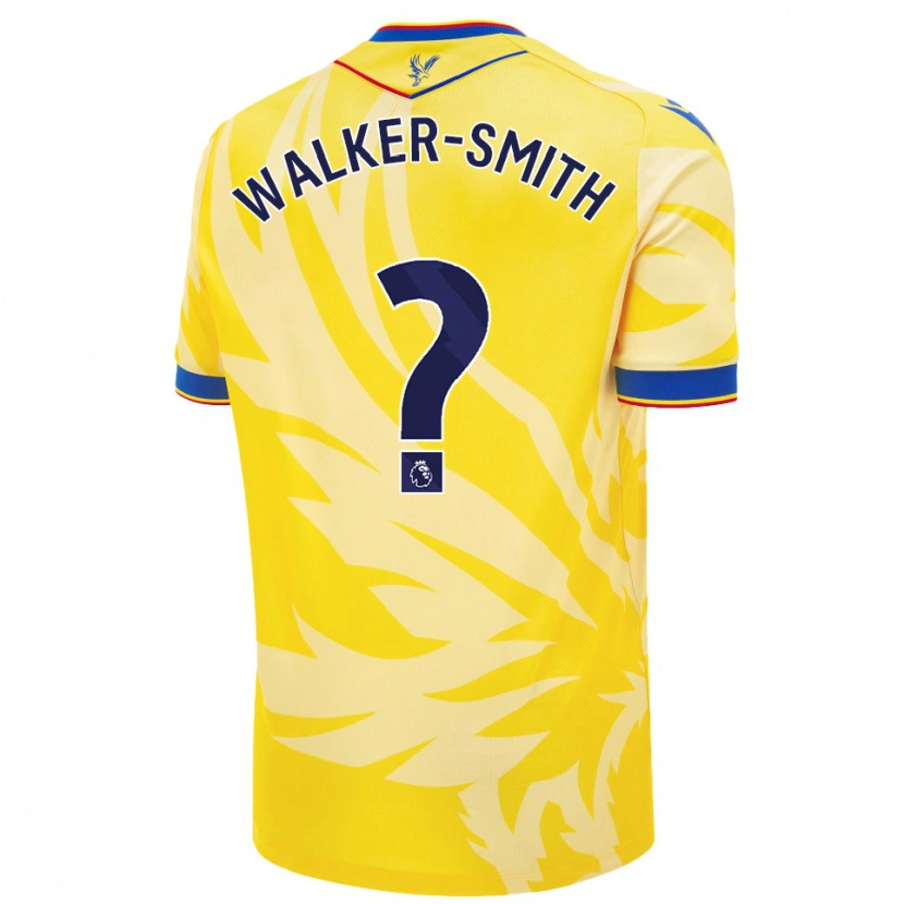 Danxen Kid Charlie Walker-Smith #0 Yellow Away Jersey 2024/25 T-Shirt