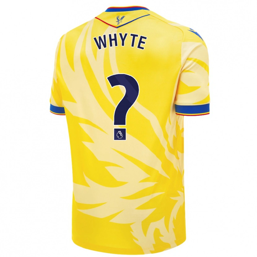 Danxen Kid Tyler Whyte #0 Yellow Away Jersey 2024/25 T-Shirt