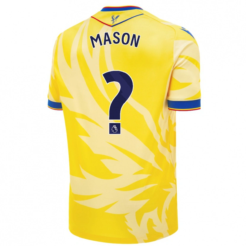 Danxen Kid Jack Mason #0 Yellow Away Jersey 2024/25 T-Shirt