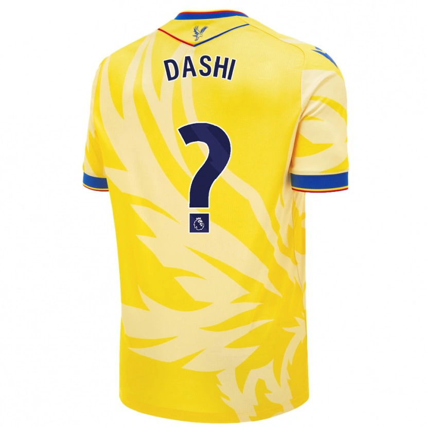 Danxen Kid Matteo Dashi #0 Yellow Away Jersey 2024/25 T-Shirt