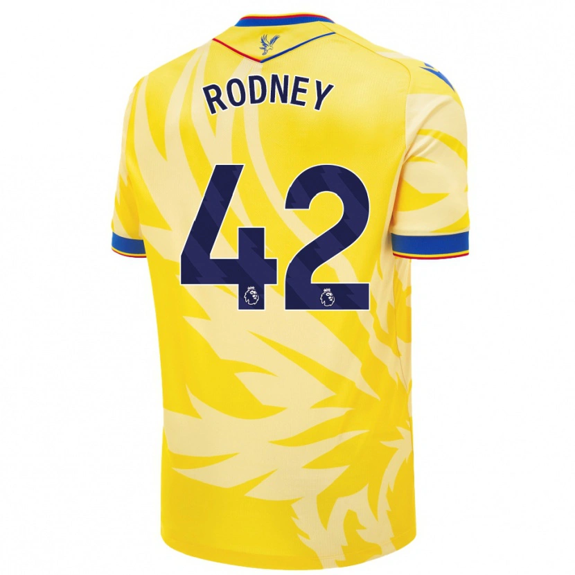 Danxen Kid Kaden Rodney #42 Yellow Away Jersey 2024/25 T-Shirt