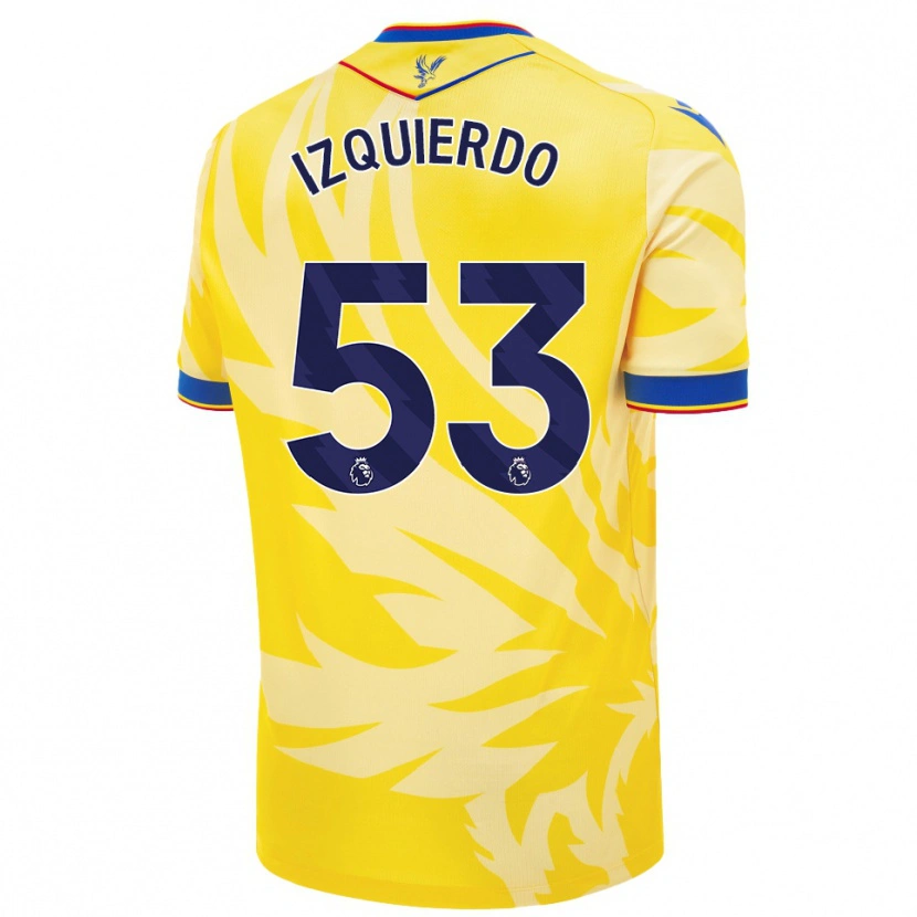 Danxen Kid Jackson Izquierdo #53 Yellow Away Jersey 2024/25 T-Shirt