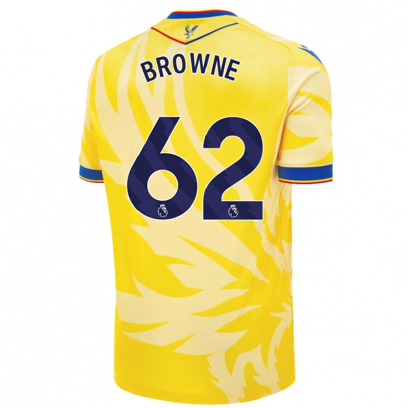 Danxen Kid Luke Browne #62 Yellow Away Jersey 2024/25 T-Shirt