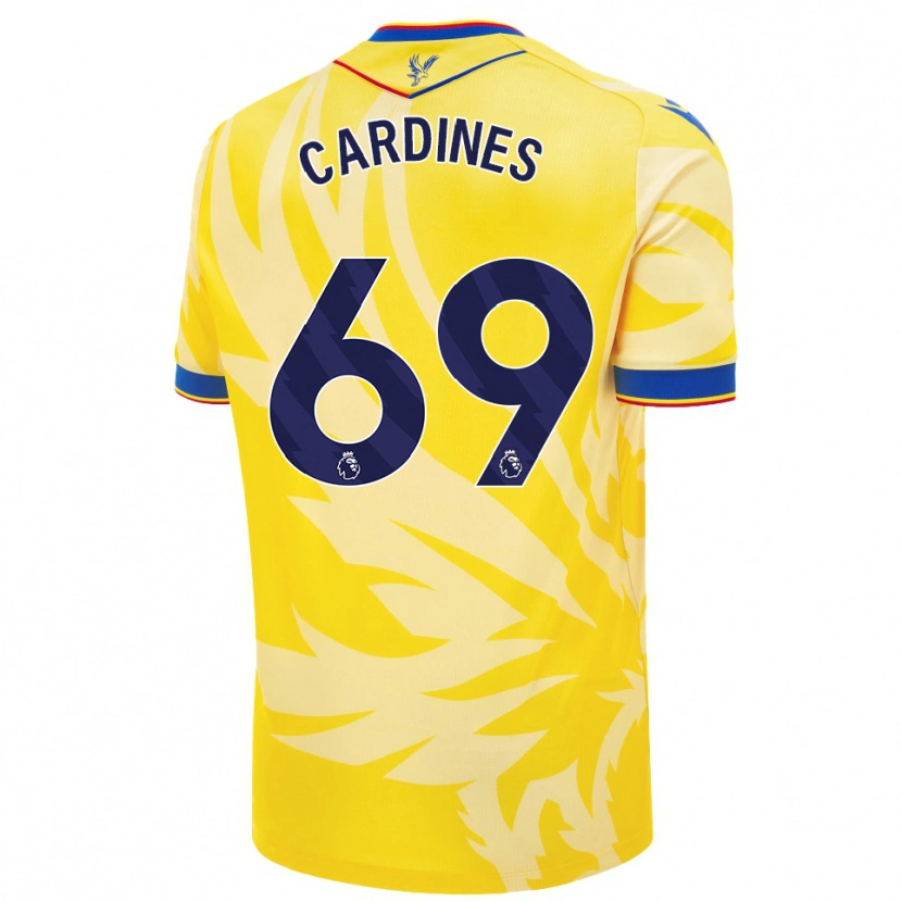 Danxen Kid Rio Cardines #69 Yellow Away Jersey 2024/25 T-Shirt