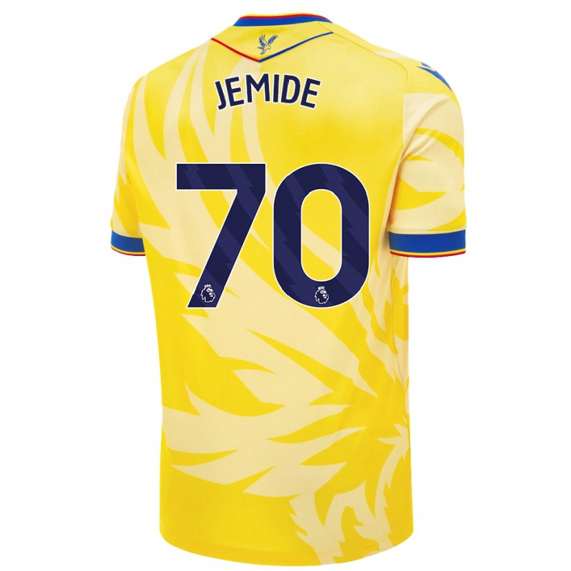 Danxen Kid Mofe Jemide #70 Yellow Away Jersey 2024/25 T-Shirt