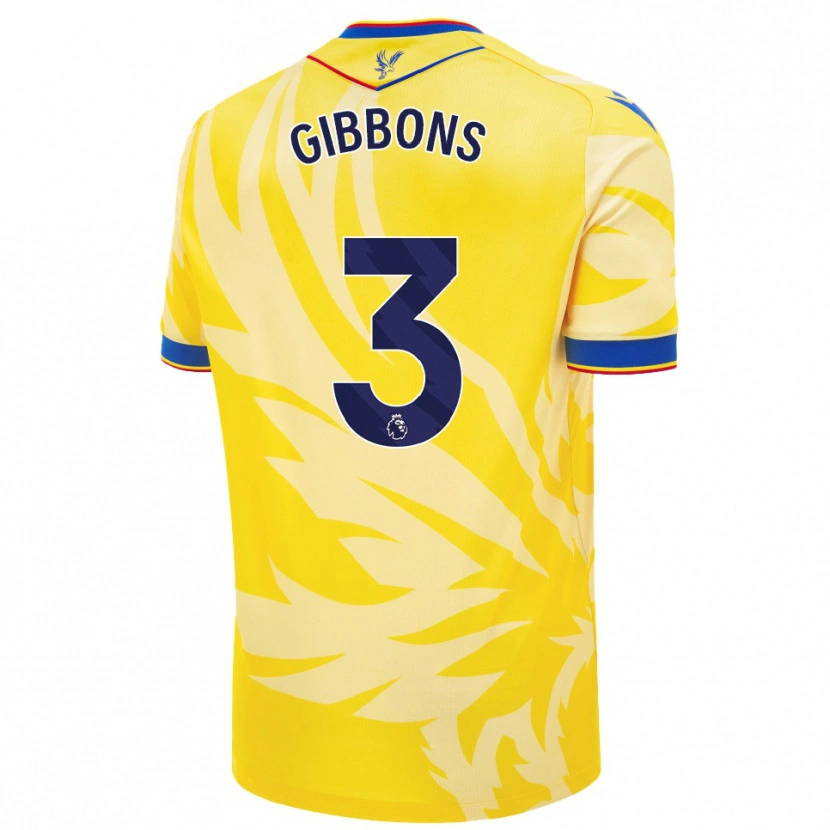 Danxen Kid Felicity Gibbons #3 Yellow Away Jersey 2024/25 T-Shirt