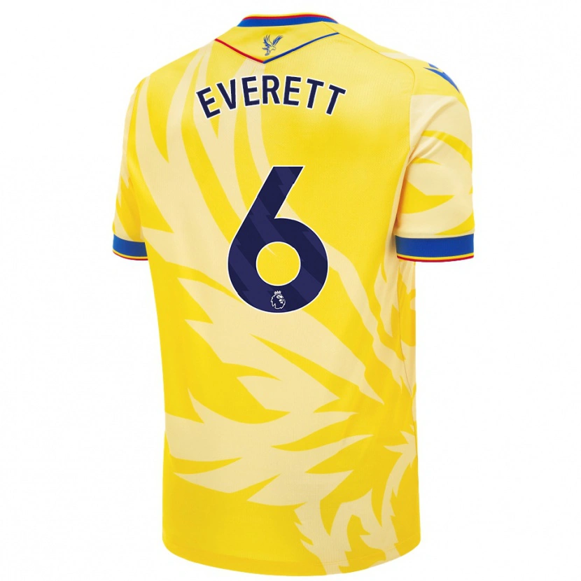 Danxen Kid Aimee Everett #6 Yellow Away Jersey 2024/25 T-Shirt