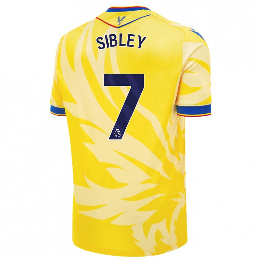 Danxen Kid Isabella Sibley #7 Yellow Away Jersey 2024/25 T-Shirt