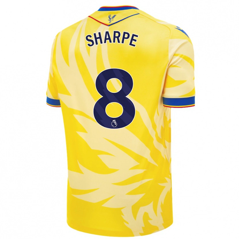 Danxen Kid Molly-Mae Sharpe #8 Yellow Away Jersey 2024/25 T-Shirt