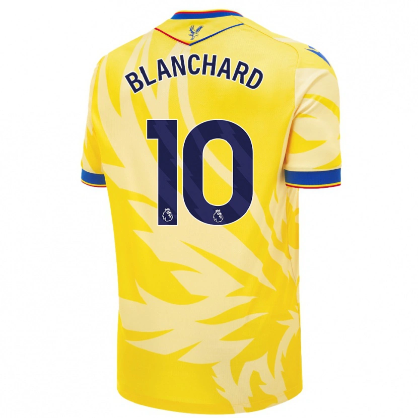 Danxen Kid Annabel Blanchard #10 Yellow Away Jersey 2024/25 T-Shirt