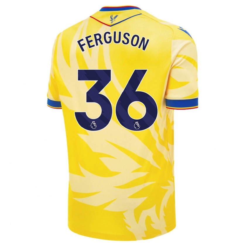 Danxen Kid Nathan Ferguson #36 Yellow Away Jersey 2024/25 T-Shirt