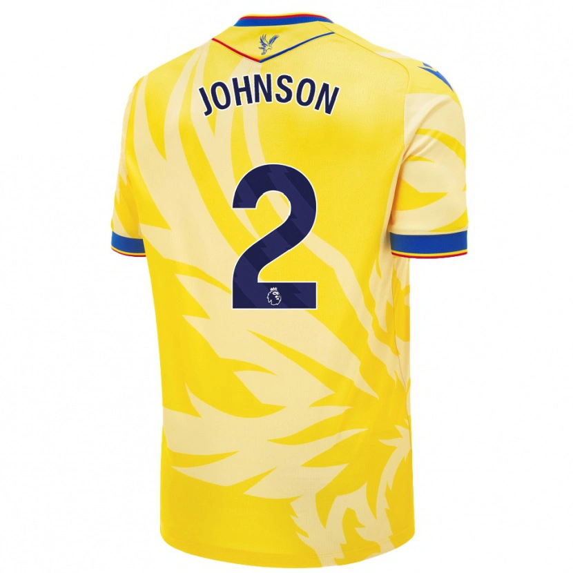 Danxen Kid Annabel Johnson #2 Yellow Away Jersey 2024/25 T-Shirt