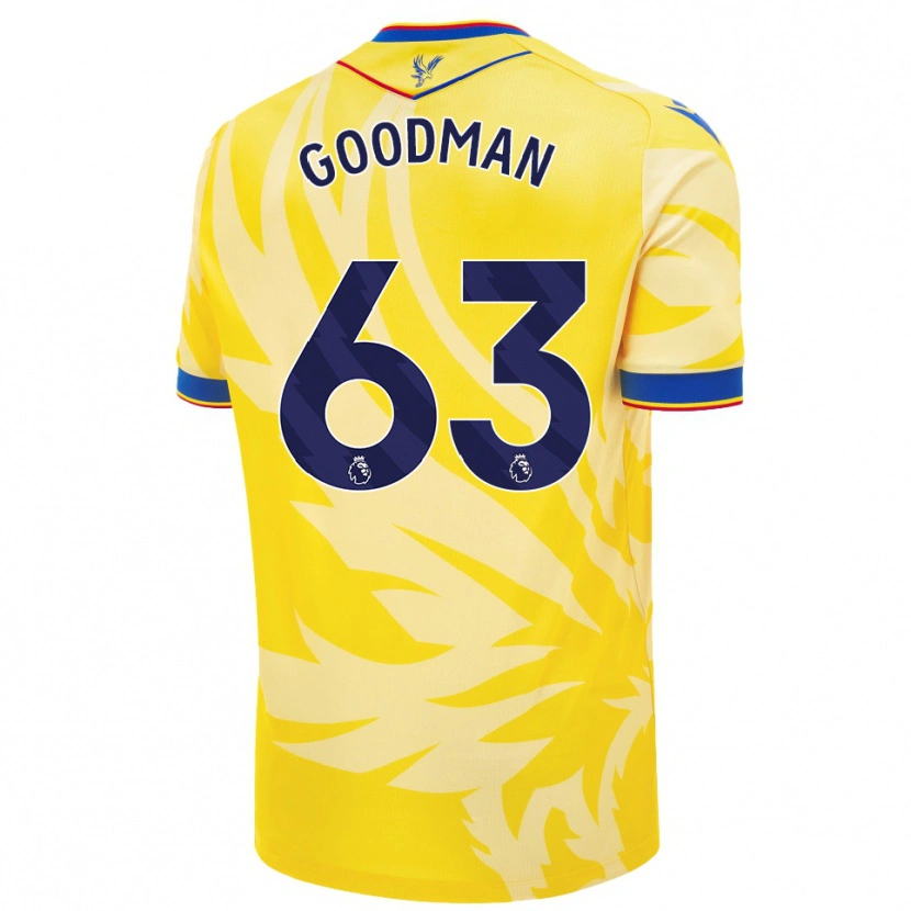 Danxen Kid Owen Goodman #63 Yellow Away Jersey 2024/25 T-Shirt