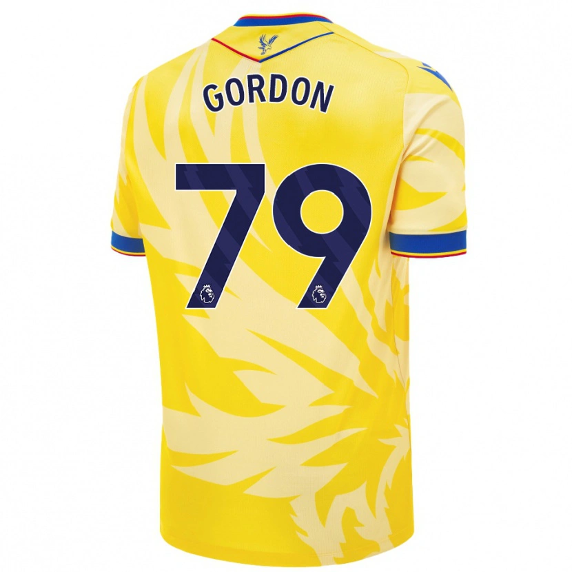 Danxen Kid John-Kymani Gordon #79 Yellow Away Jersey 2024/25 T-Shirt