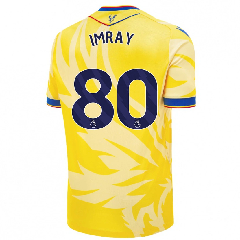 Danxen Kid Danny Imray #80 Yellow Away Jersey 2024/25 T-Shirt