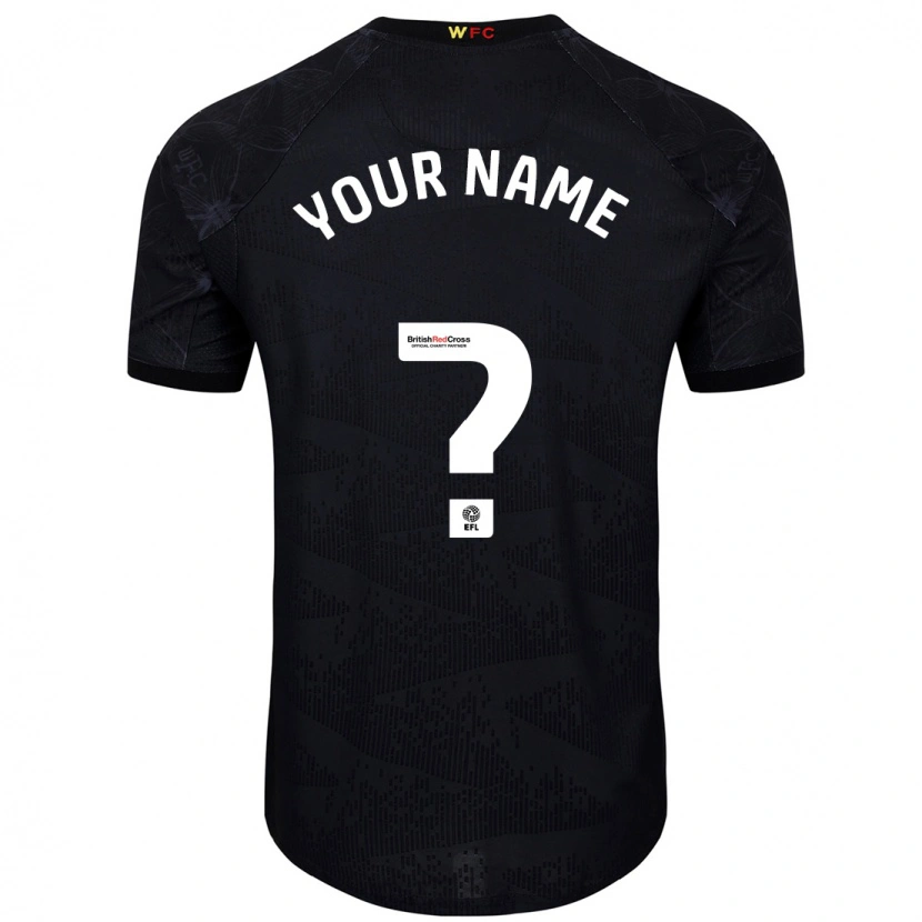 Danxen Kid Your Name #0 Black White Away Jersey 2024/25 T-Shirt