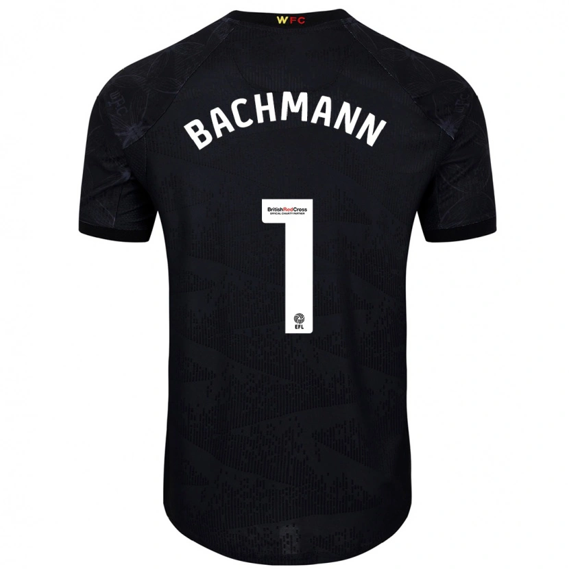 Danxen Kid Daniel Bachmann #1 Black White Away Jersey 2024/25 T-Shirt