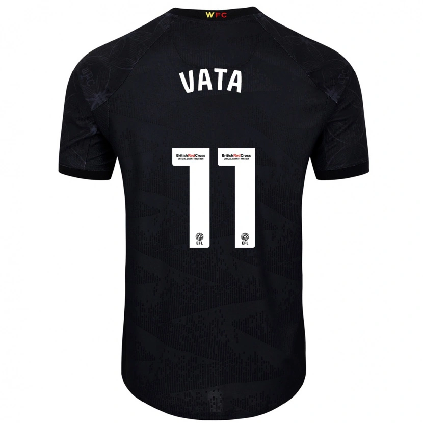 Danxen Kid Rocco Vata #11 Black White Away Jersey 2024/25 T-Shirt