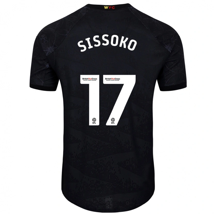 Danxen Kid Moussa Sissoko #17 Black White Away Jersey 2024/25 T-Shirt