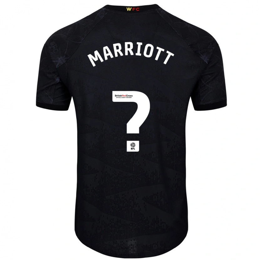 Danxen Kid Alfie Marriott #0 Black White Away Jersey 2024/25 T-Shirt