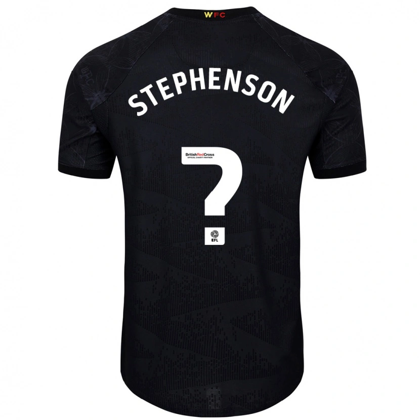 Danxen Kid Ollie Stephenson #0 Black White Away Jersey 2024/25 T-Shirt