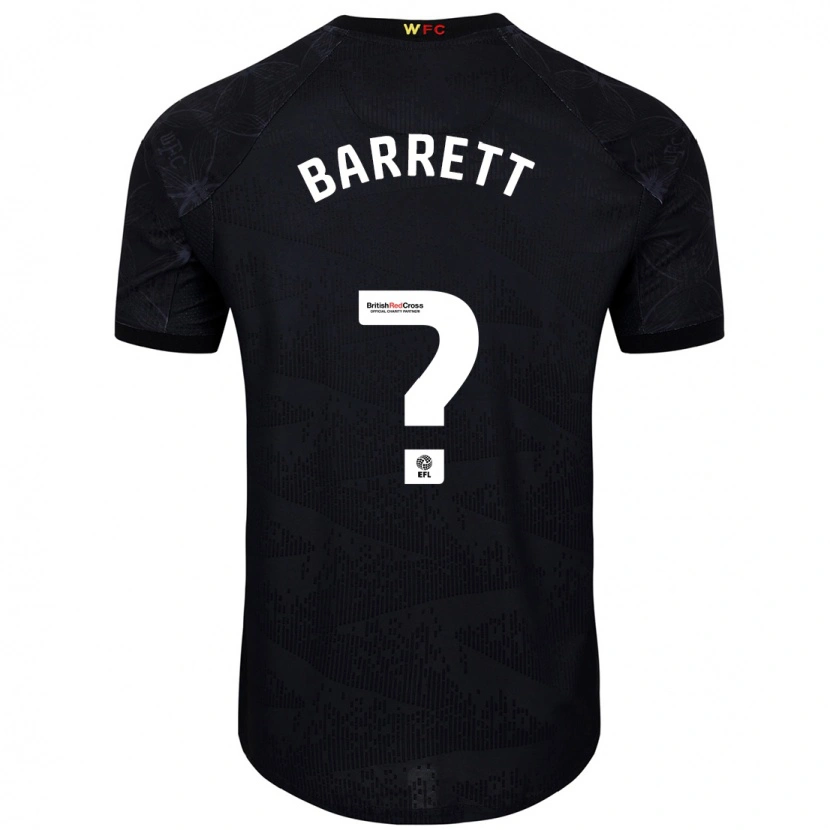 Danxen Kid Hayden Barrett #0 Black White Away Jersey 2024/25 T-Shirt