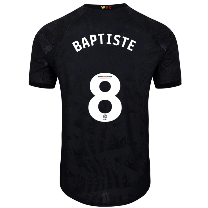 Danxen Kid Bianca Baptiste #8 Black White Away Jersey 2024/25 T-Shirt