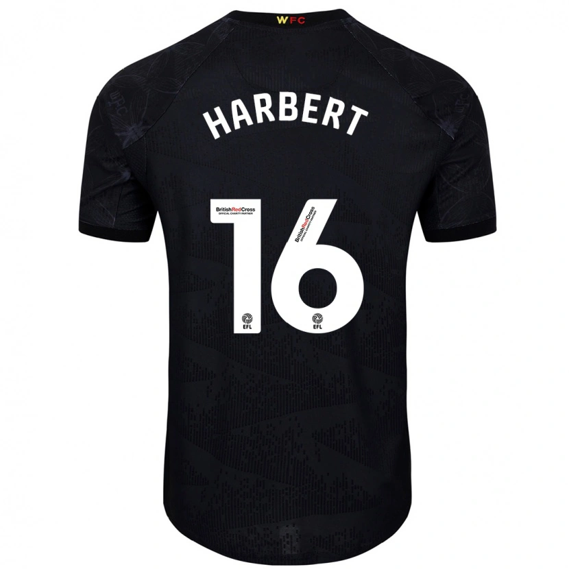 Danxen Kid Laila Harbert #16 Black White Away Jersey 2024/25 T-Shirt