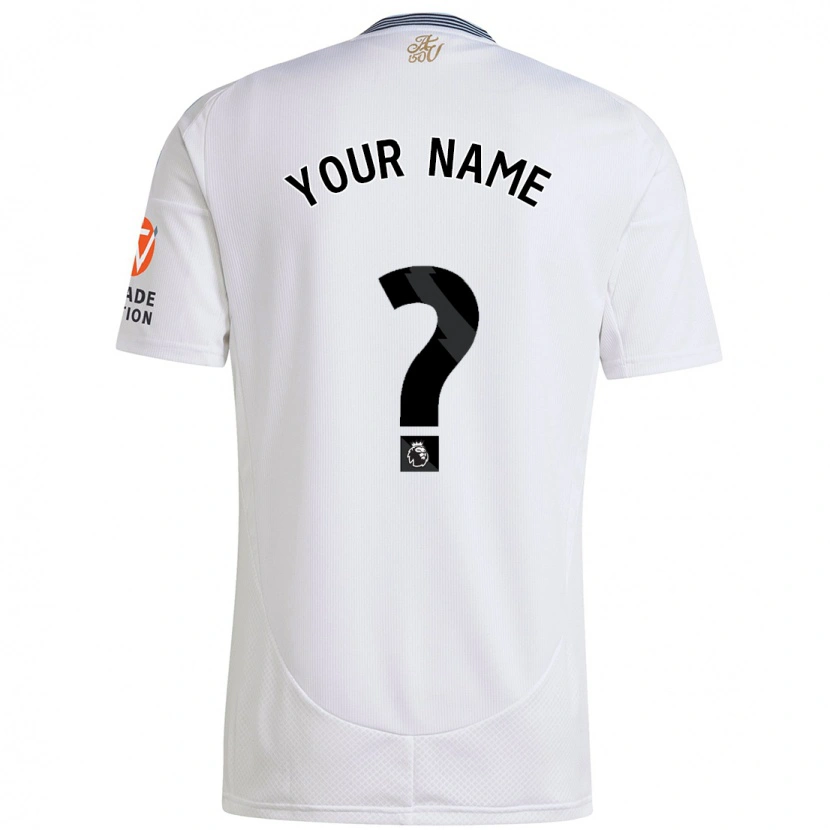 Danxen Kid Your Name #0 White Away Jersey 2024/25 T-Shirt