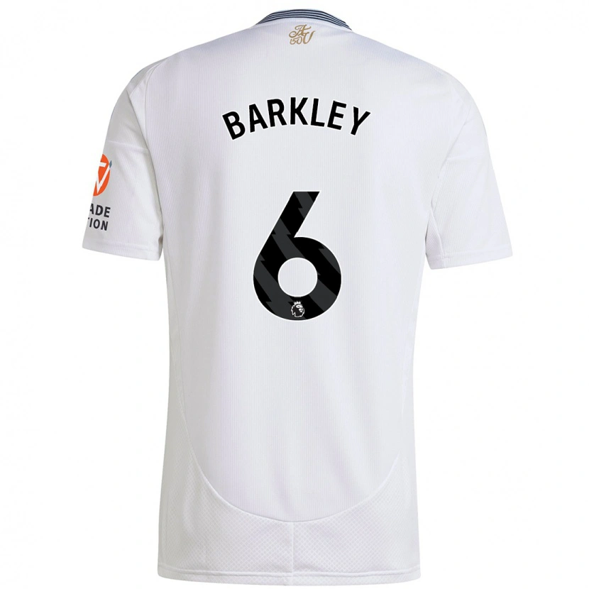 Danxen Kid Ross Barkley #6 White Away Jersey 2024/25 T-Shirt