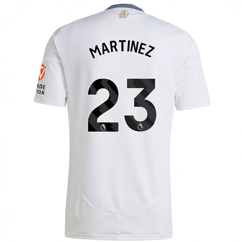 Danxen Kid Emiliano Martínez #23 White Away Jersey 2024/25 T-Shirt