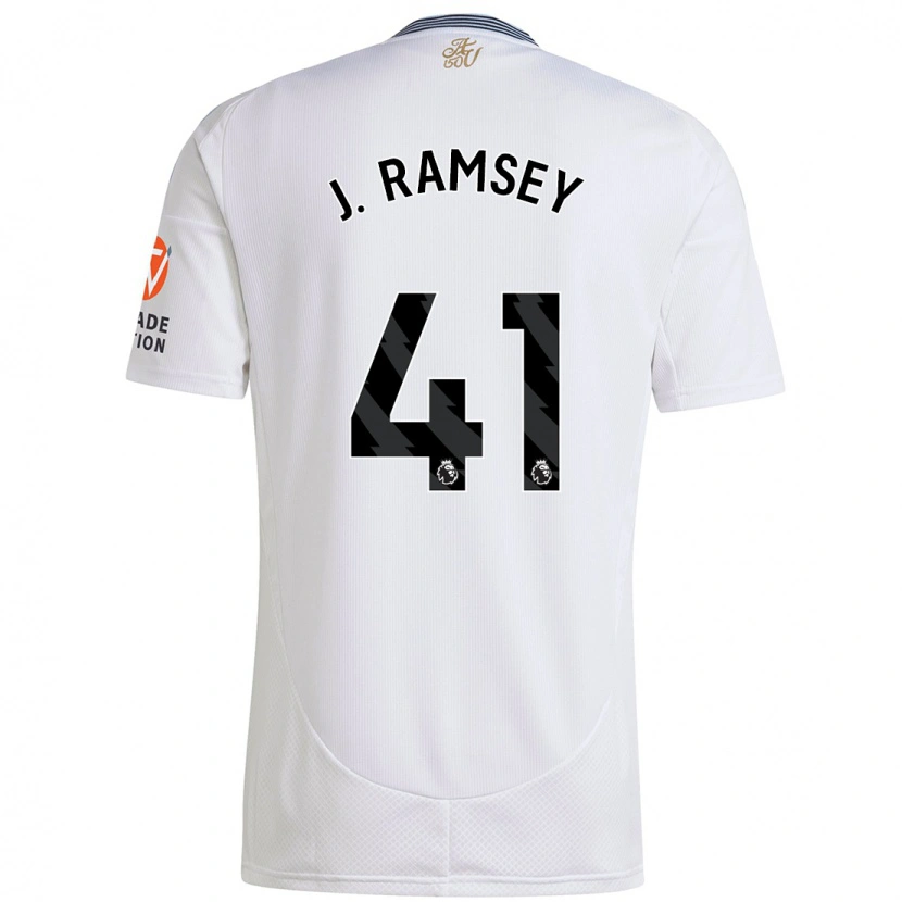 Danxen Kid Jacob Ramsey #41 White Away Jersey 2024/25 T-Shirt