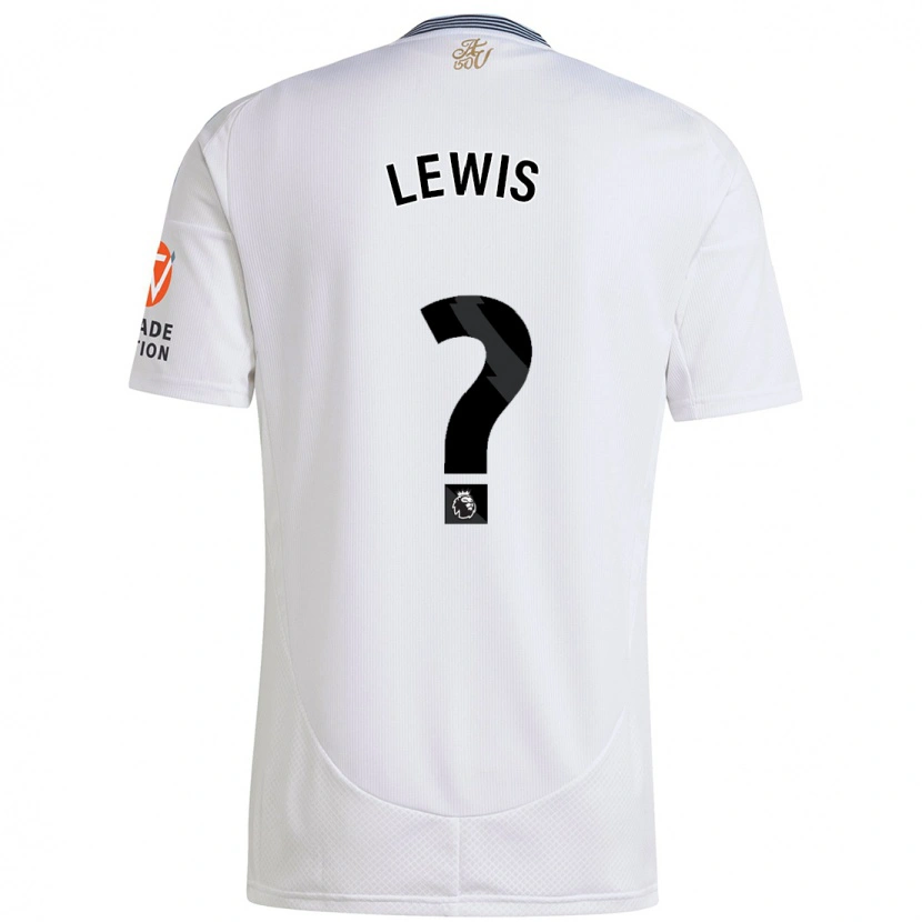 Danxen Kid Sam Lewis #0 White Away Jersey 2024/25 T-Shirt