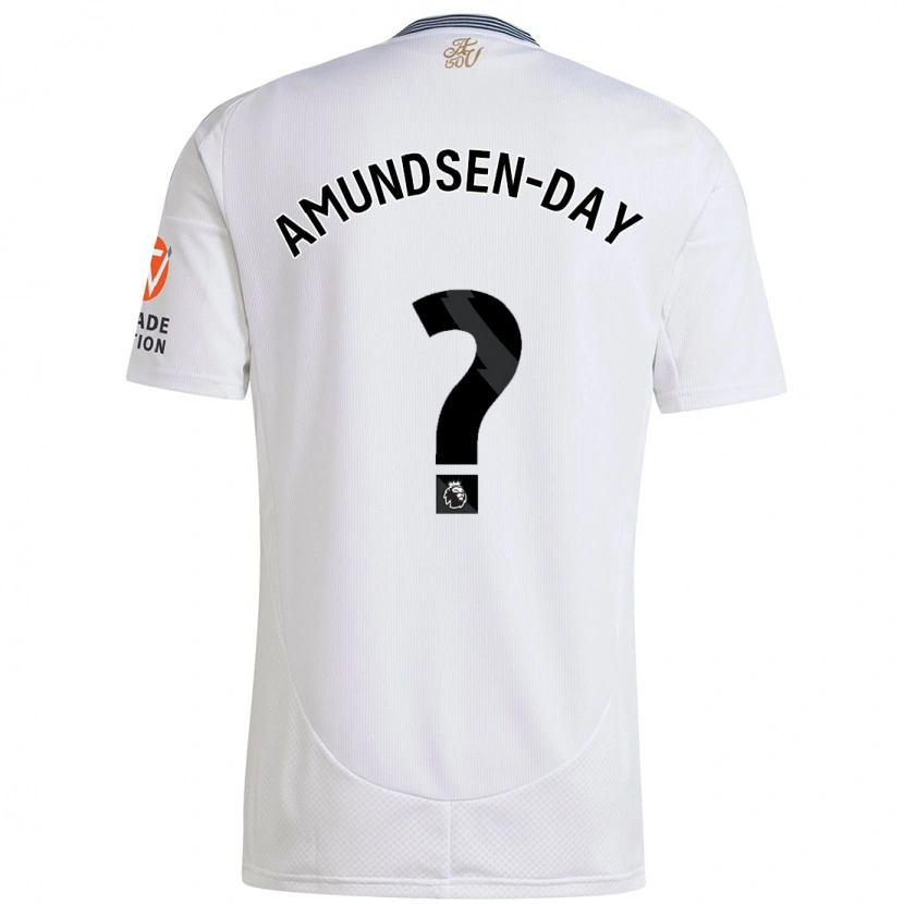 Danxen Kid Ethan Amundsen-Day #0 White Away Jersey 2024/25 T-Shirt