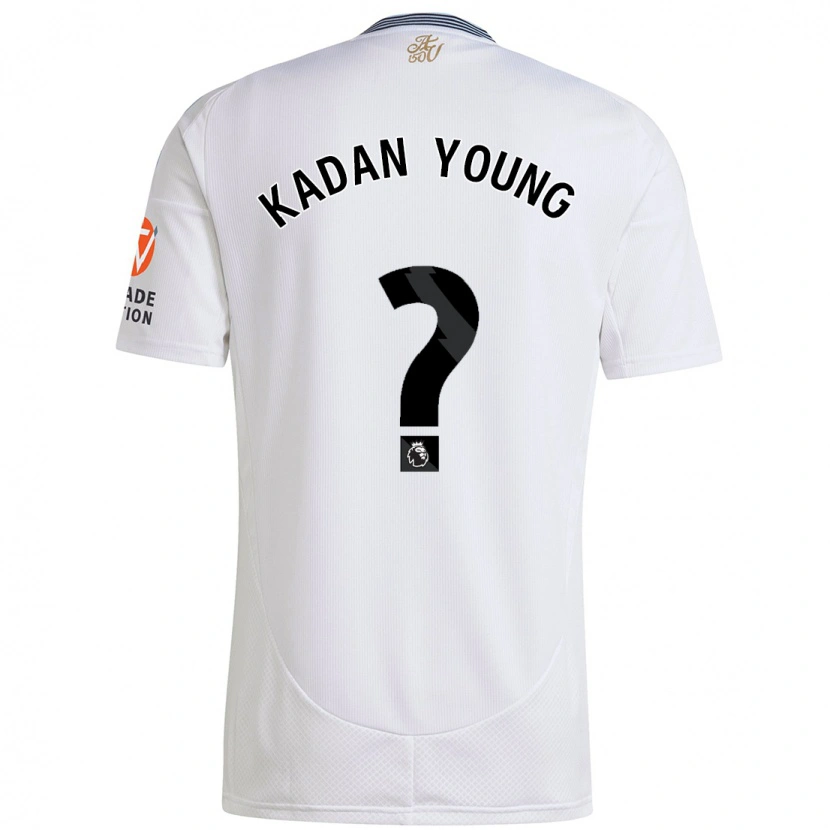 Danxen Kid Kadan Young #0 White Away Jersey 2024/25 T-Shirt