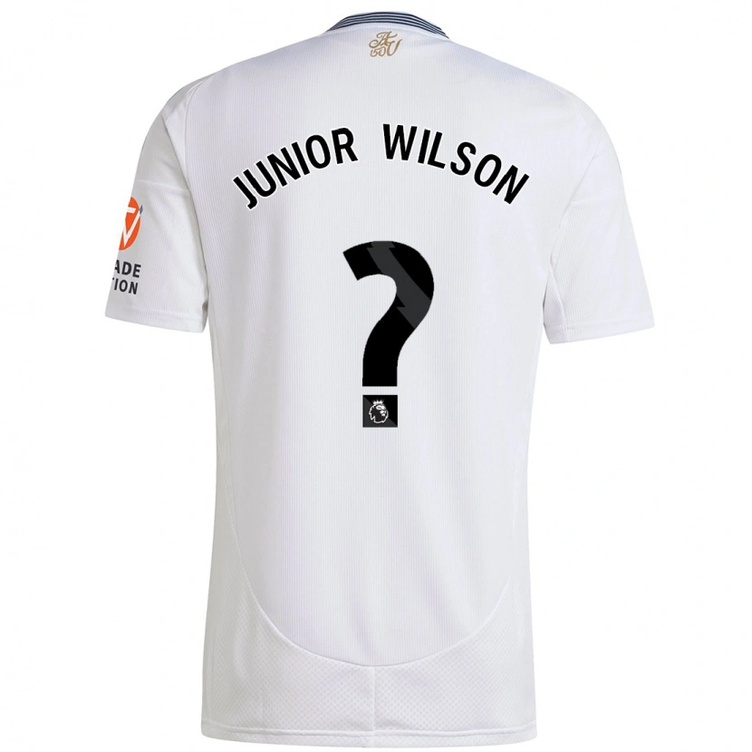 Danxen Kid Junior Wilson #0 White Away Jersey 2024/25 T-Shirt