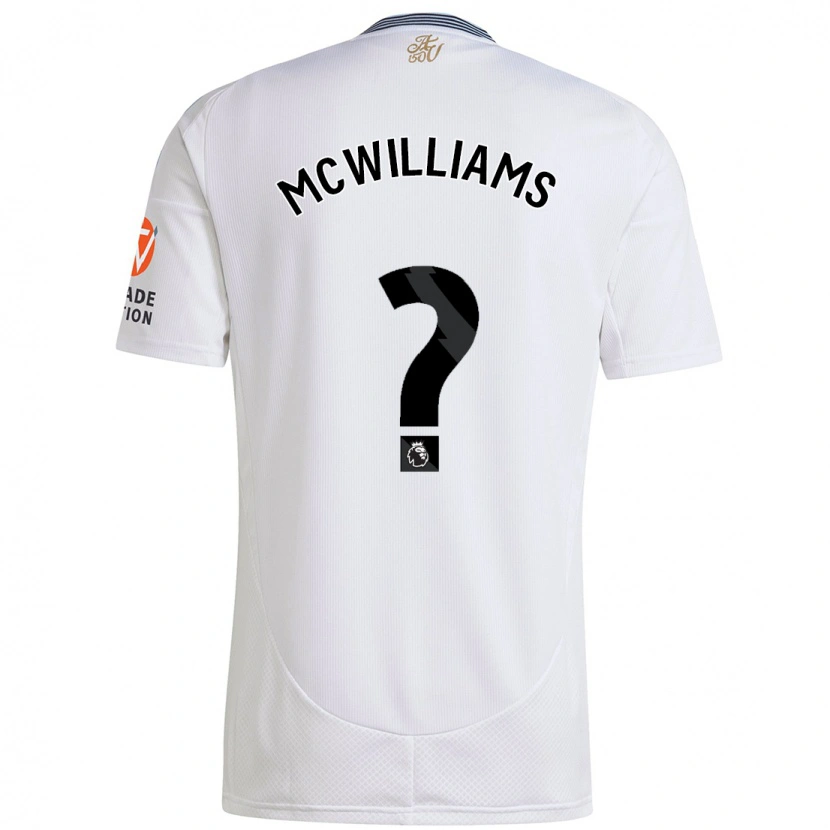 Danxen Kid Ashton Mcwilliams #0 White Away Jersey 2024/25 T-Shirt