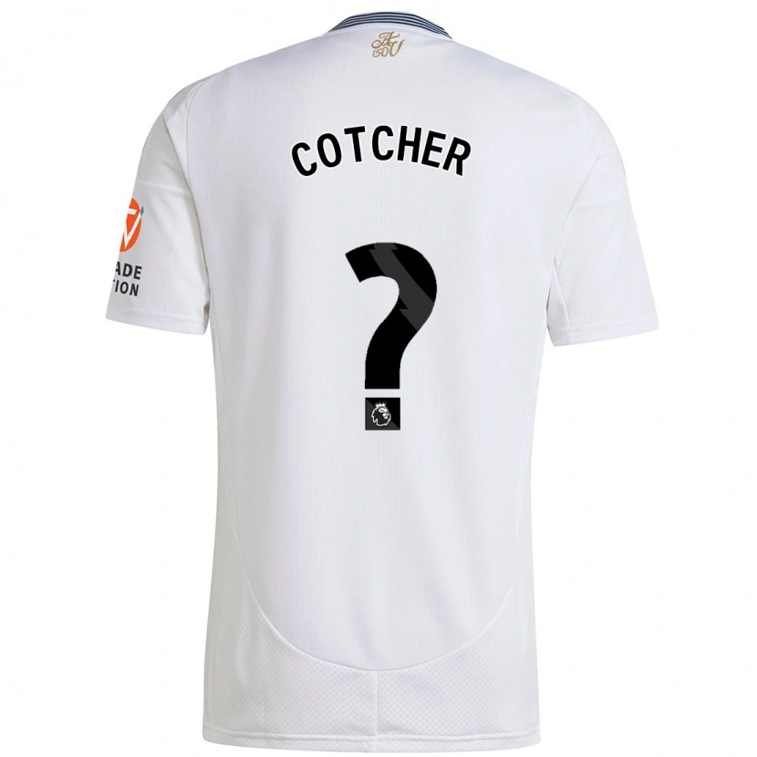 Danxen Kid Mason Cotcher #0 White Away Jersey 2024/25 T-Shirt