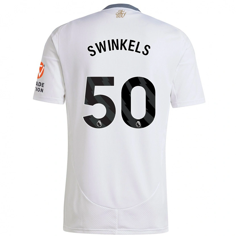 Danxen Kid Sil Swinkels #50 White Away Jersey 2024/25 T-Shirt