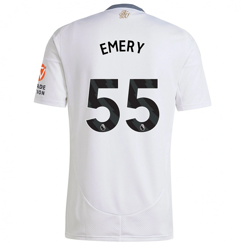 Danxen Kid Lander Emery #55 White Away Jersey 2024/25 T-Shirt