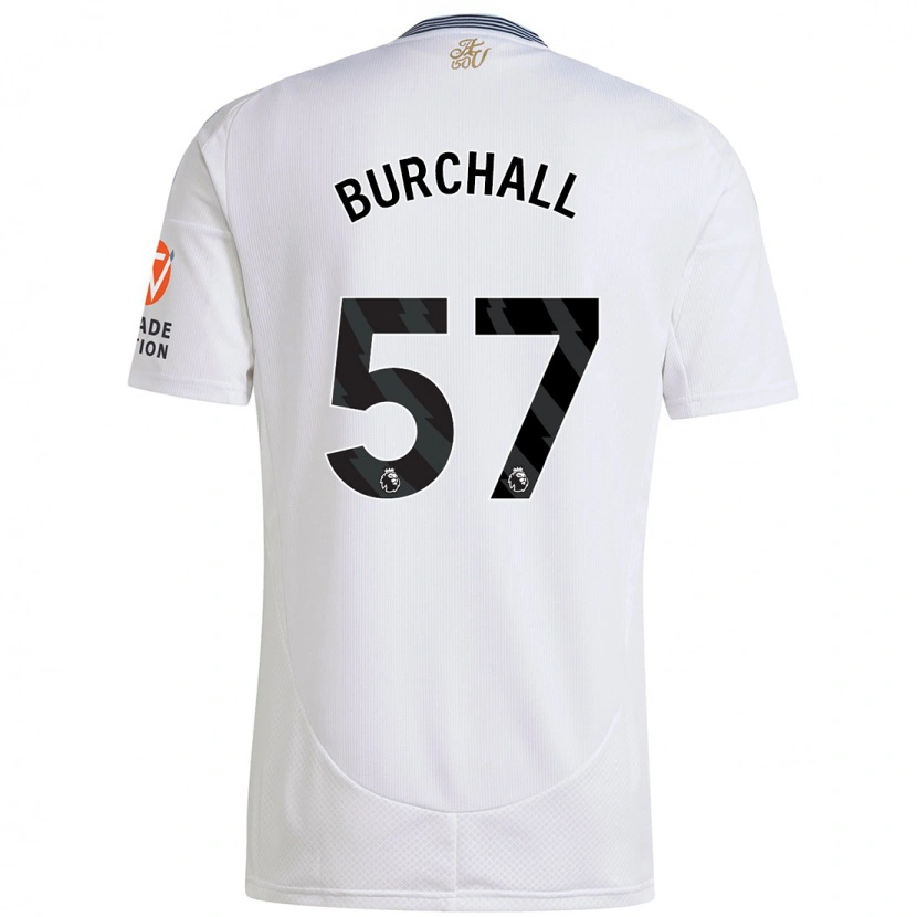 Danxen Kid Ajani Burchall #57 White Away Jersey 2024/25 T-Shirt