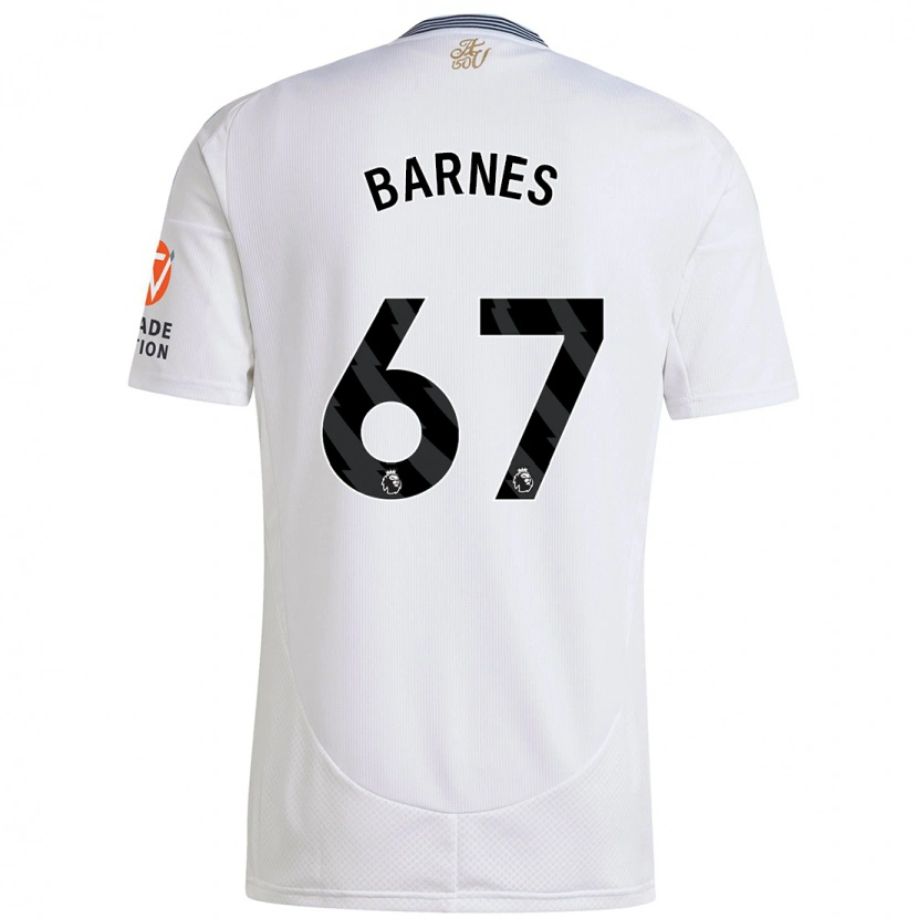 Danxen Kid Mikell Barnes #67 White Away Jersey 2024/25 T-Shirt