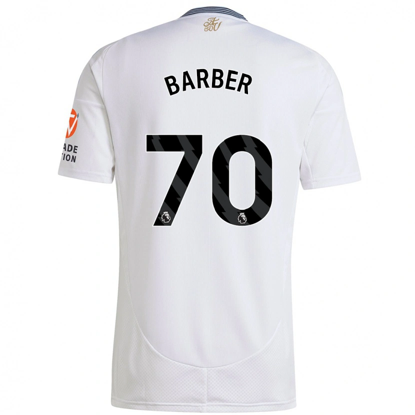 Danxen Kid Jayden Barber #70 White Away Jersey 2024/25 T-Shirt