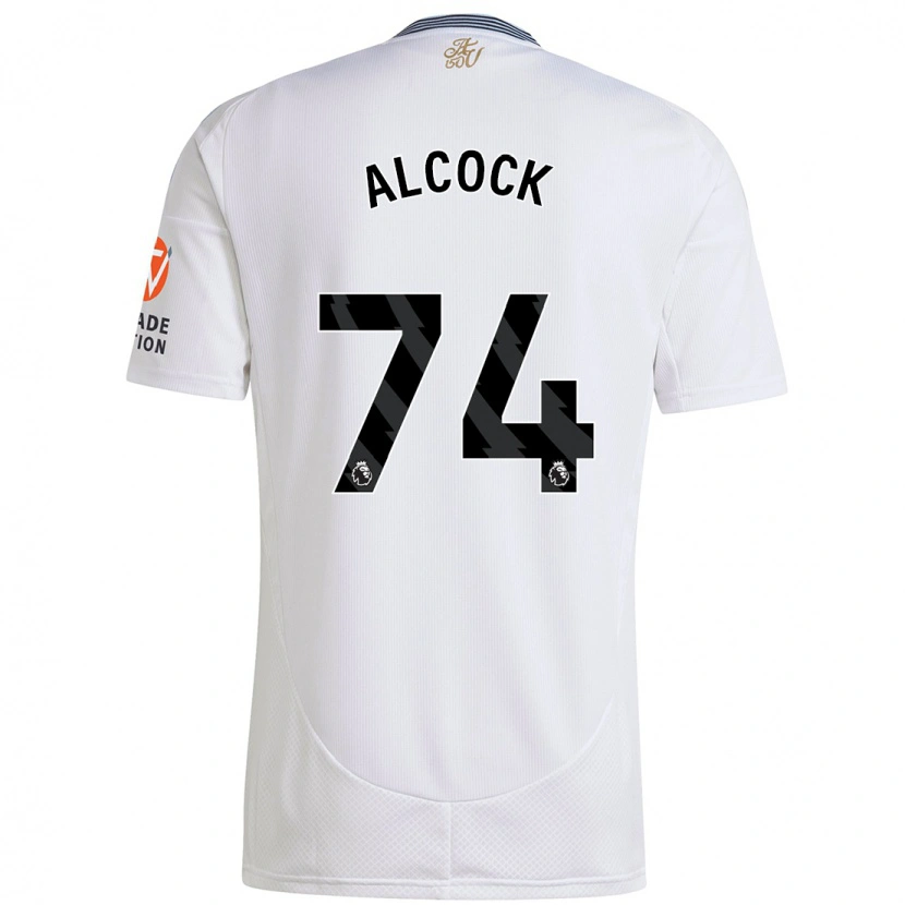 Danxen Kid Todd Alcock #74 White Away Jersey 2024/25 T-Shirt