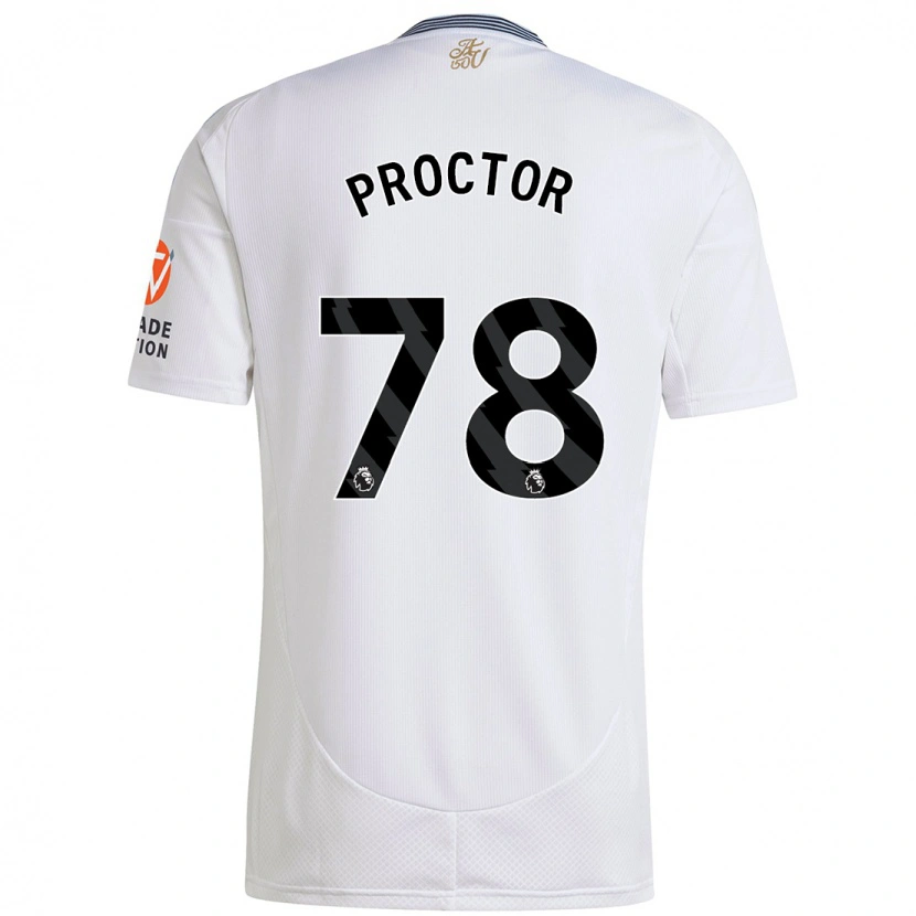 Danxen Kid Sam Proctor #78 White Away Jersey 2024/25 T-Shirt