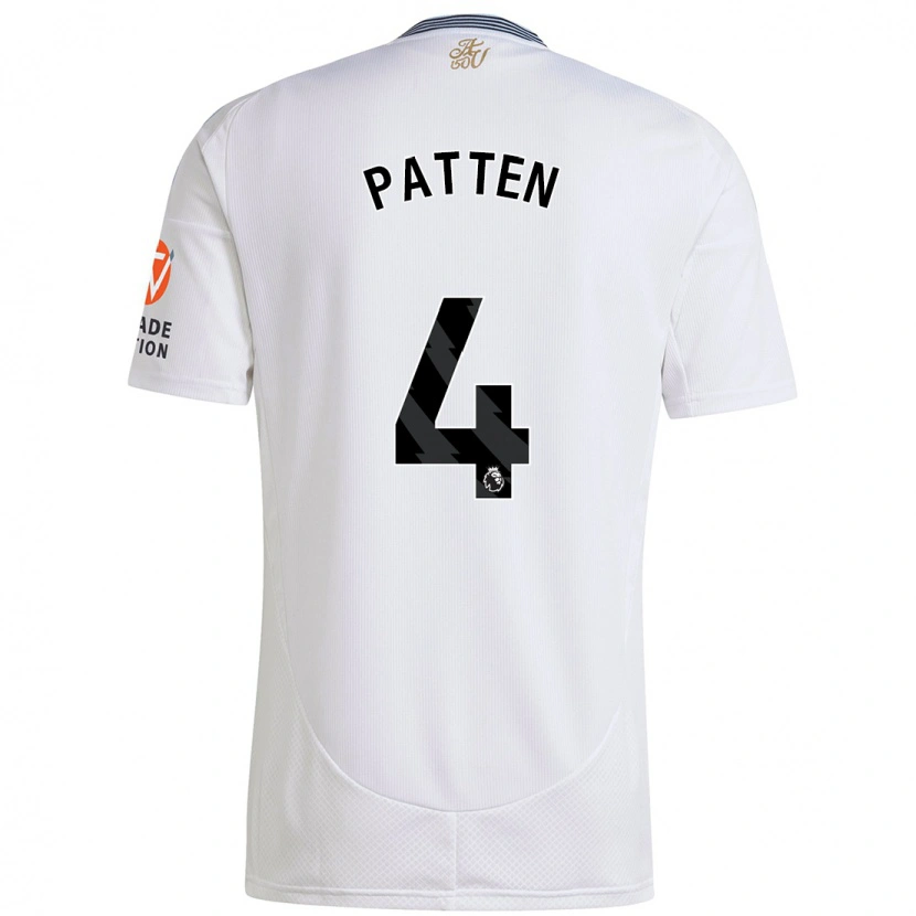 Danxen Kid Anna Patten #4 White Away Jersey 2024/25 T-Shirt