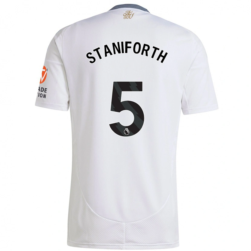 Danxen Kid Lucy Staniforth #5 White Away Jersey 2024/25 T-Shirt