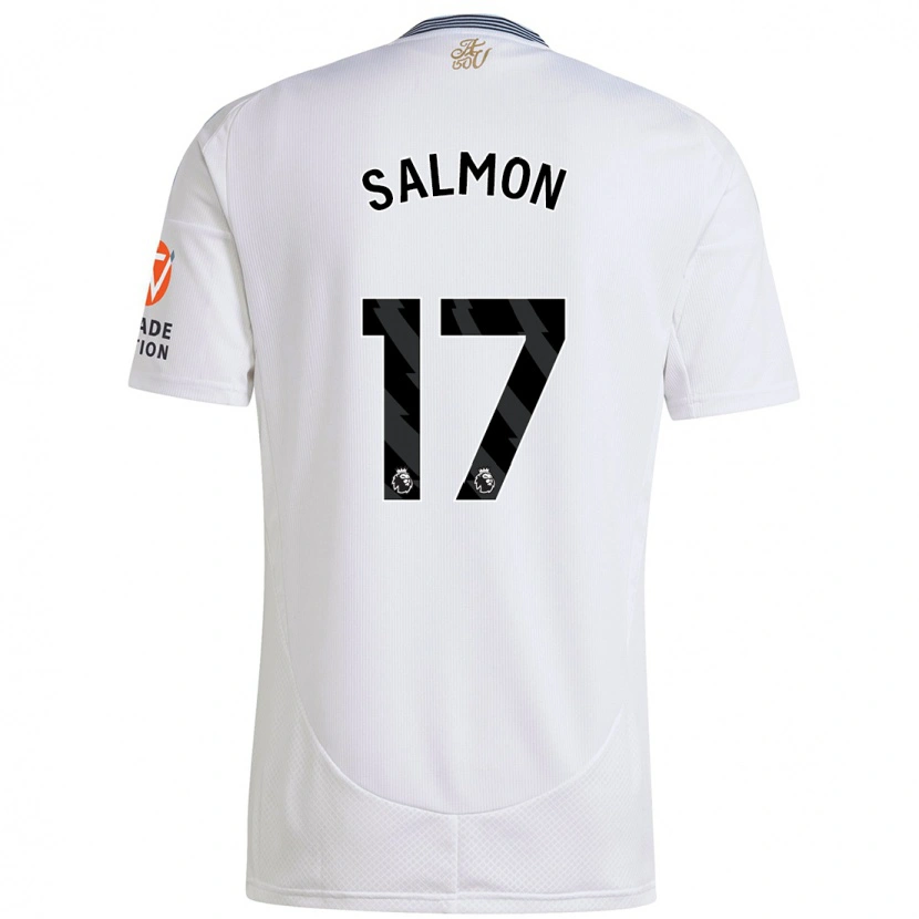 Danxen Kid Ebony Salmon #17 White Away Jersey 2024/25 T-Shirt